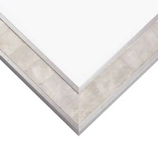 4x6 Picture Frame, Opulence 1.5 Inch MDF Moulding, Wall Display Frame for Art, Posters, or Photos by wallsthatspeak Silver {3}