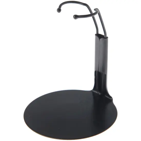 Plymor DSP-25B Black Adjustable Action Figure Stand, fits 4.5, 5, and 5.5 inch Action Figures, Waist is 1" - 1.5" wide, 3" - 3.5" around {1}