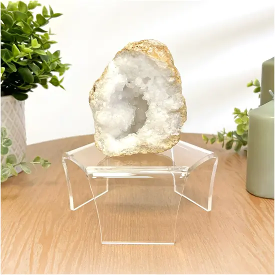 Plymor Clear Acrylic Tri-Leg (6 Sided) Display Riser, 2.5" H x 6" W x 5" D {3}