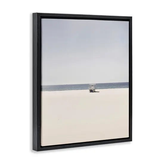 Stupell Industries Distant California Beach Hut Floating Frame Design by Gemma Bardot {3}