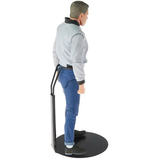 Plymor DSP-4125B Black Adjustable Doll Stand, fits 7, 7.5, 8, 8.5, and 9 inch Slim Waist Dolls or Action Figures, Waist is 1.125" - 1.5" wide, 3.25" - 4" around {6}