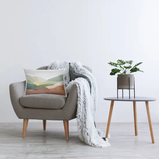 Stupell Industries Soft Rolling Hills Indoor Pillow, 14 x 7 x 20 {2}