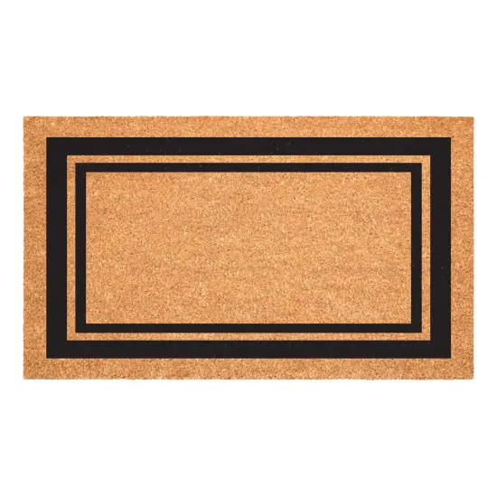 152961830NP Black Border Doormat {1}