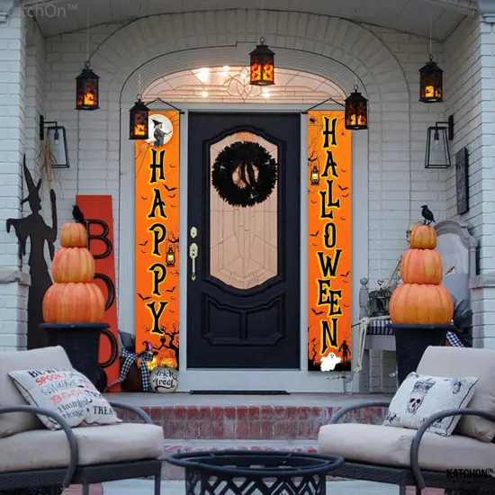 Happy Halloween Door Banner {4}