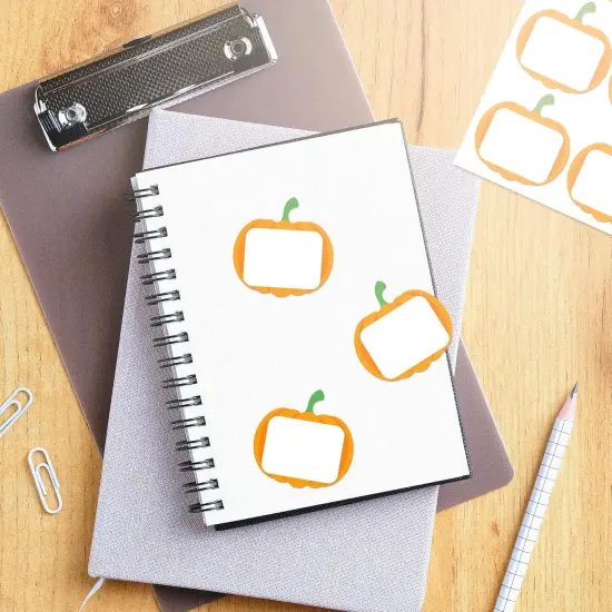 Creation Pumpkin Name Tags {4}