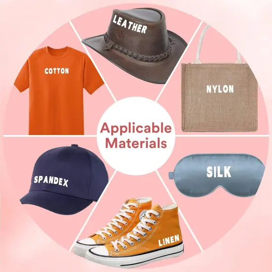 5 Sheets 830 Pieces Iron on Letters and Numbers for Clothing {3}