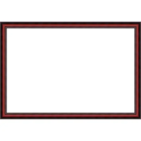 Rubino Cherry Scoop Framed Dry Erase Magnetic Board {1}