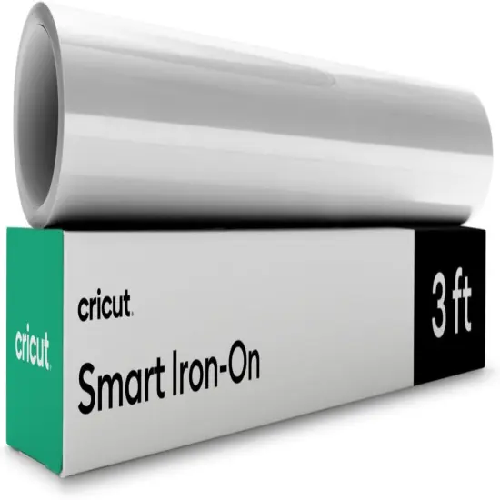 White (13in x 3ft) - HTV Heat Transfer Vinyl - Matless Cutting for Long cuts {1}