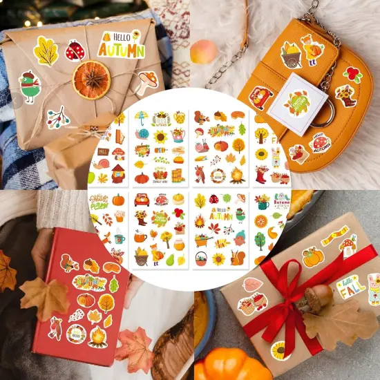 32 Sheets Fall Stickers {5}