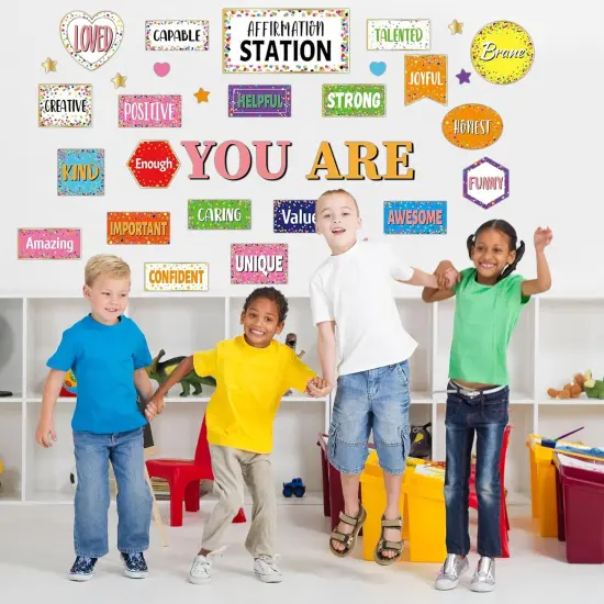 Affirmation Station Classroom Decorations {4}