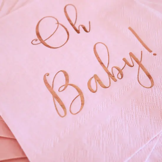 Baby Shower Napkins {2}