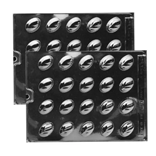 Oval Leaf Chocolate Mold {6}