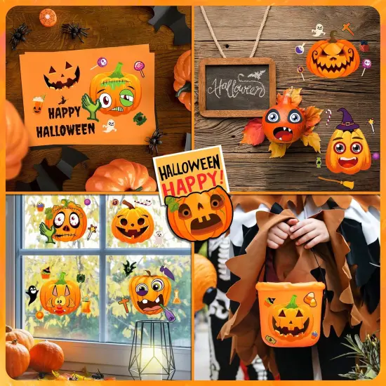 60 Sheets Halloween Crafts Stickers {5}