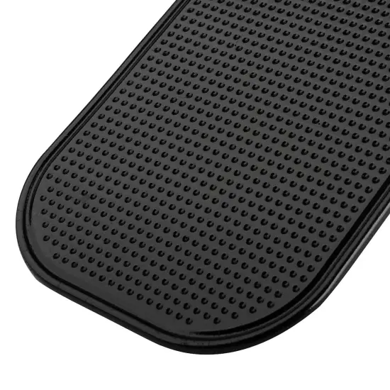 Insten Magic Sticky Anti-Slip Mat Black for iPhone 11 / 11 Pro / 11 Pro Max XS X 8 7 6 Plus 6S 5 iPod Touch 6th 5th 4th 3rd Generation Nano Classic LG K7 G Stylo 3 2 Stylus Motorola Moto E4 Plus G5 {5}