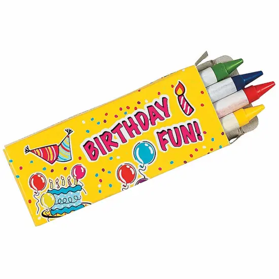 Mini Happy Birthday Coloring Sets 12 Pc. {4}