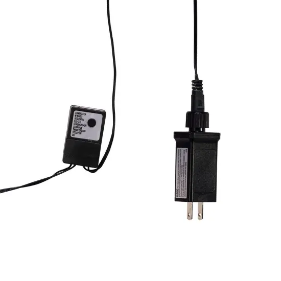 Kurt Adler 480-Light 16-Foot Connectable Warm White LED Cluster Garland {4}