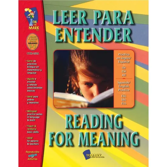Leer para Entender/Reading for Meaning - A Spanish/English Workbook, Grades 1-3 {1}