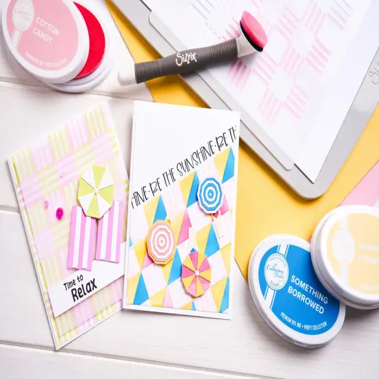 Sizzix Layered Stencils By Catherine Pooler 4/Pkg-Pool Deck {4}