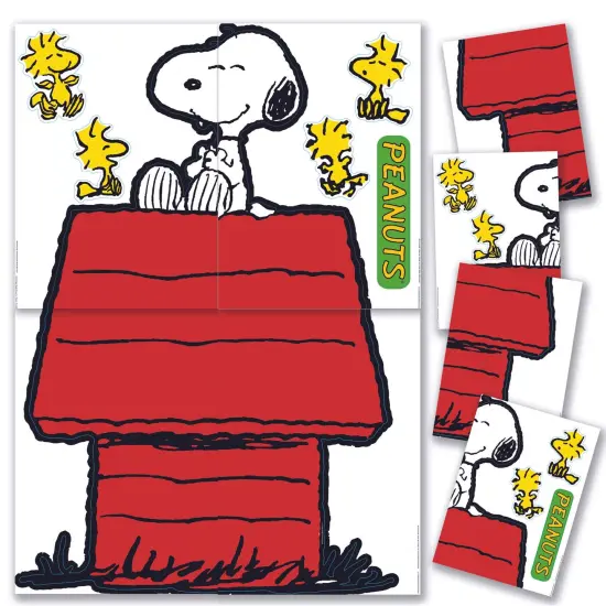 Giant Character Snoopy and Dog House Bulletin Board Set {1}