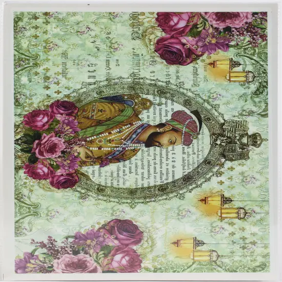 Dress My Craft Transfer Me Sheet A4-Mughal King {3}