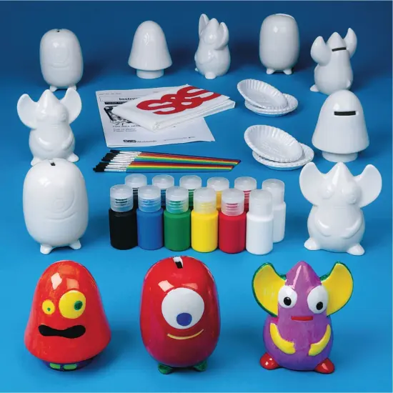 Kooky Kreatures Banks Craft Kit (Pack of 12) {3}