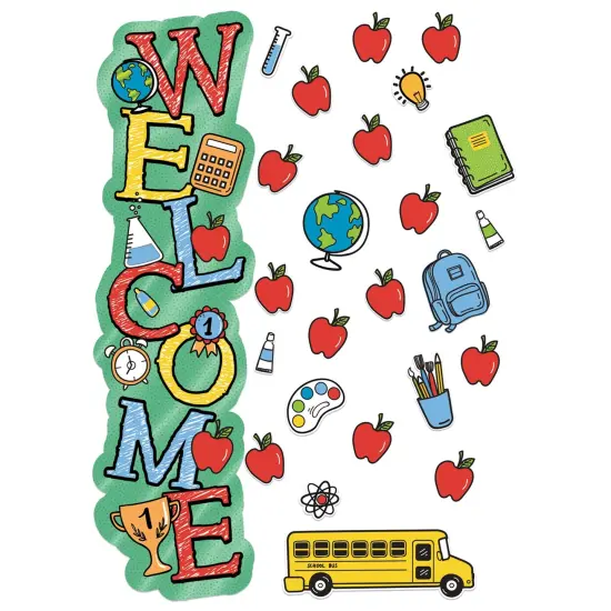 Back to School Welcome All-In-One Door Decor Kit {1}