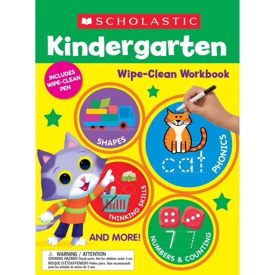 Kindergarten Wipe-clean Workbook {1}