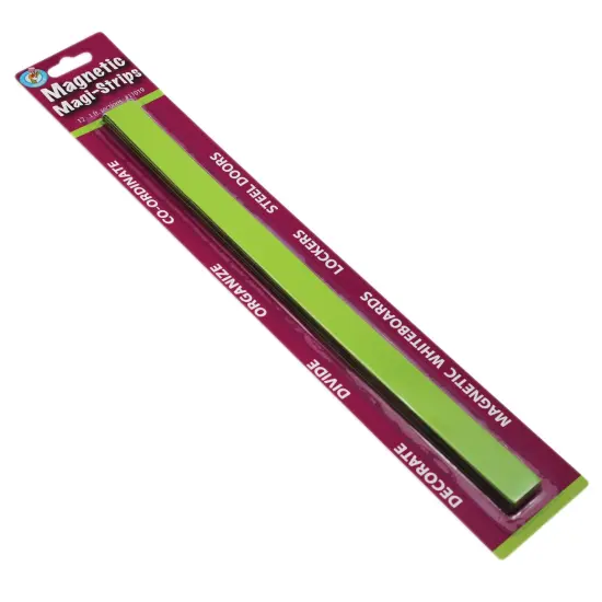 Magnetic Magi-Strips, Lime Green, 12' {1}