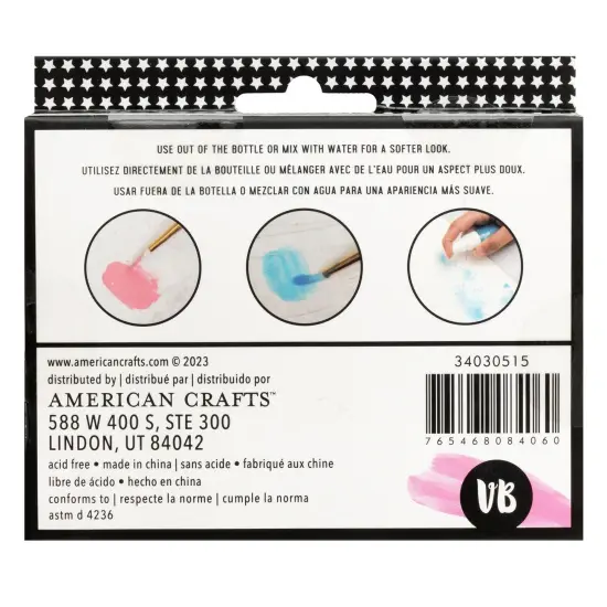 Vicki Boutin Mixed Media Acrylic Paint 4/Pkg-Neon {2}