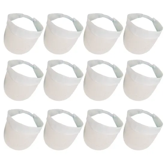 Color-Me&trade; Fabric Visors (Pack of 12) {1}