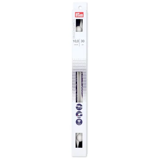Prym Single Point Knitting Needles 12"-US 15 (10 mm) {1}