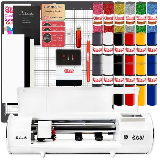 Siser Juliet Deluxe Easyweed Heat Transfer (HTV) Bundle {1}