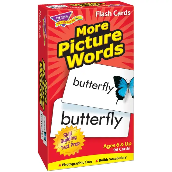 More Picture Words Skill Drill Flash Cards {1}