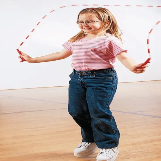 S&S Worldwide Make Your Own Jump Rope Pack.Makes up to Six 9' Long Jump Ropes with 5 Different Colored Beads.Fun for Camps, After School Programs and a Great Birthday Activity and Take Home Gift. {5}
