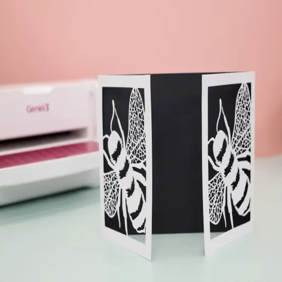 Crafter's Companion Metal Die 5"X7"-Sweet Bumble Bee {6}