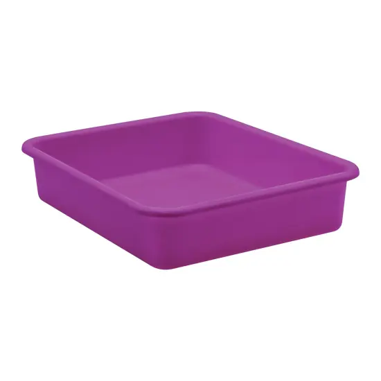 Purple Large Plastic Letter Tray {1}
