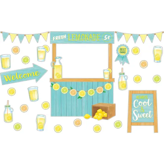 Lemon Zest Lemonade Stand Bulletin Board Set {1}