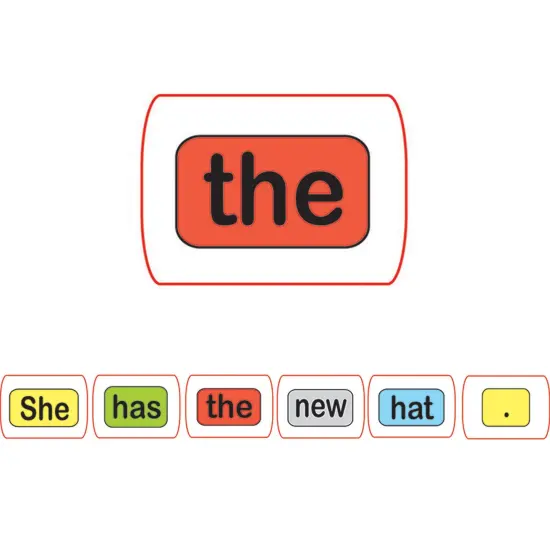 Die-Cut Magnetic Foam Sentence Building, 100 Pieces {1}