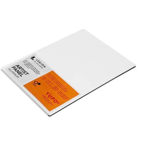 Yupo Pre-Mounted Aluminum Artist Panel 5"X7"-For Dry Media {2}