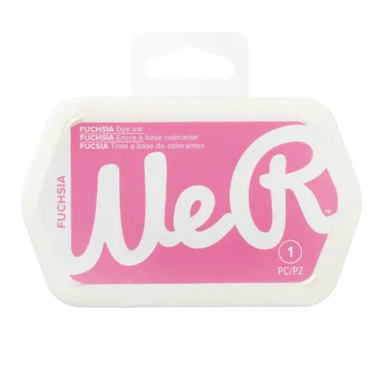 We R Stamping Dye Ink Pad-Fuchsia {1}