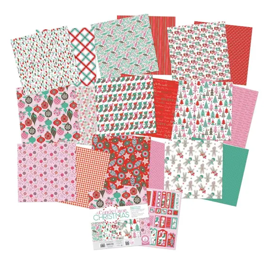 Tonic Studios Art Pad 12"x12"-A Candy Cane Christmas {5}