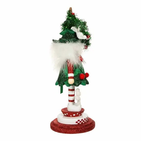 Kurt Adler 14-Inch Hollywood Cats In Tree Hat Nutcracker {4}