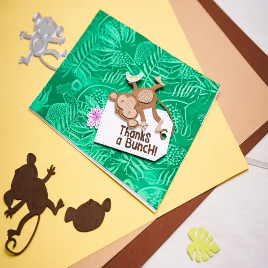 Sizzix 3D Textured Embossing Folder By Catherine Pooler-Jungle Textures {4}