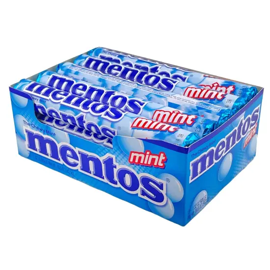 Mentos Roll Peppermint 15Ct {1}