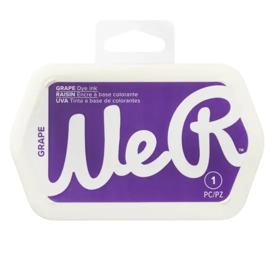 We R Stamping Dye Ink Pad-Grape {1}