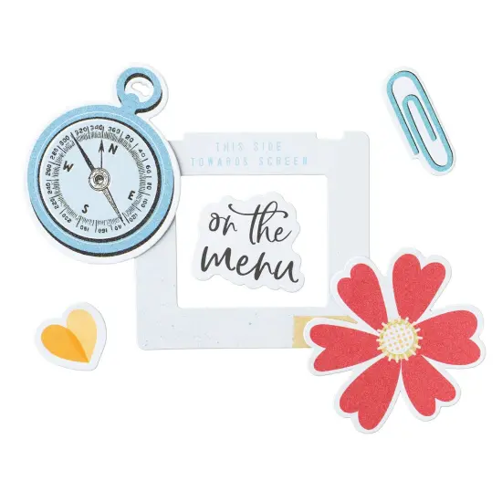 Vicki Boutin Mixed Media Ephemera Cardstock Die-Cuts-Travel {4}