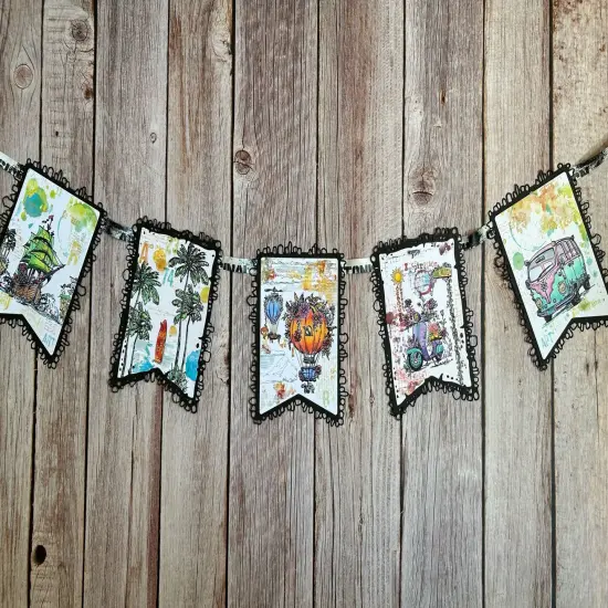 AALL And Create Die-Regency Bunting {6}