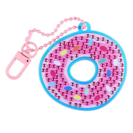 Camelot Dots Diamond Art Kit 2.5"X2.25" -Doughnut Sprinkle Charm {3}