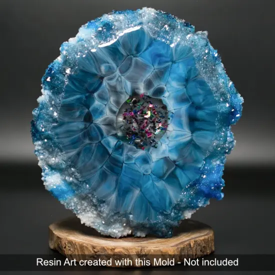 Handmade Crystal Edge Silicone Mold B {6}