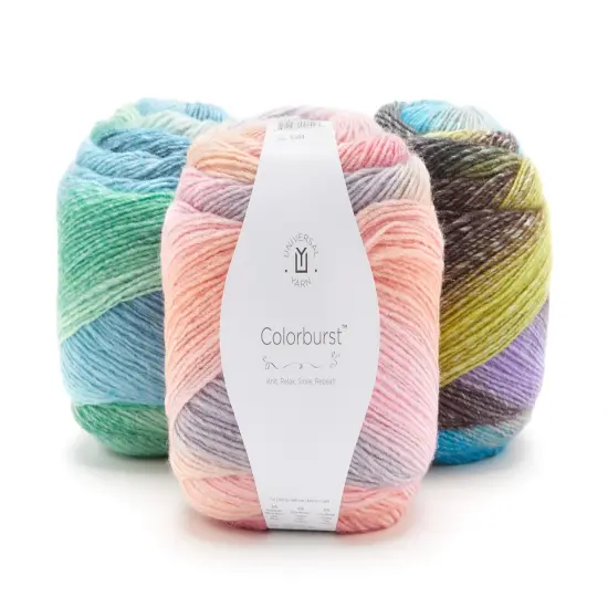 Colorburst by Universal Yarn - Acrylic/Super Wash Fine Merino Wool - Light/DK Yarn - 15 Colors 101 cruise {2}